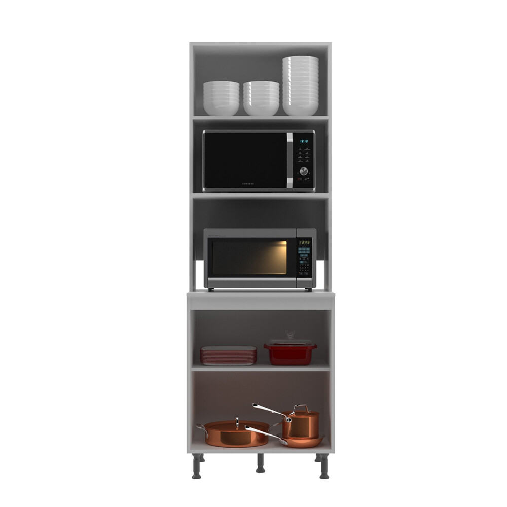 Mueble De Cocina Armario Panelero Horno Micoroondas Mueble De Cocina Armario Panelero Horno Micoroondas