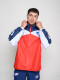 CAMPERA DE LLUVIA PULSE Nacional Hombre Rojo, Blanco, Azul Marino