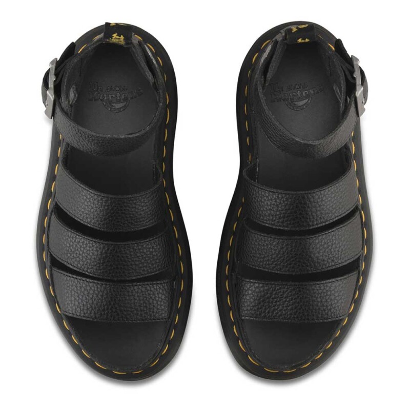Clarissa II Quad - Mujer Black Milled Nappa