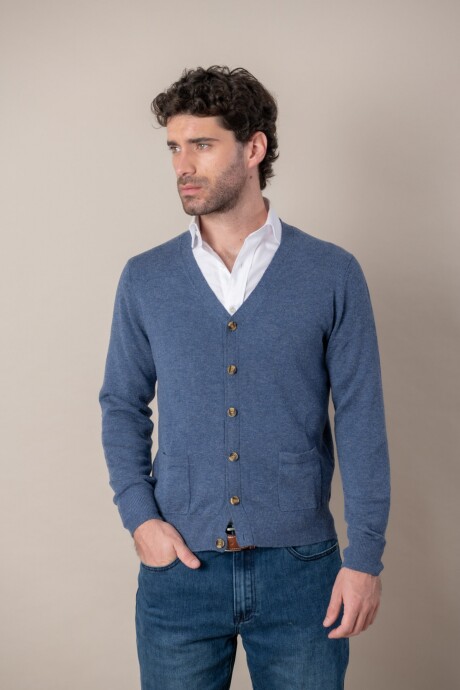 Cardigan lana merino Aero
