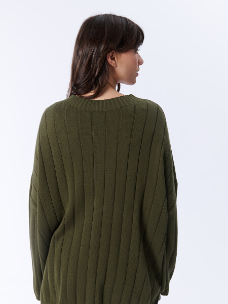 Buzo punto oversize Verde