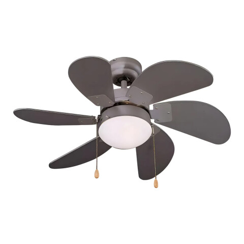 Ventilador De Techo Kassel Lujo 42" 6 Aspas C/luz VENTILADOR DE TECHO LUJO KASSEL VL42-61