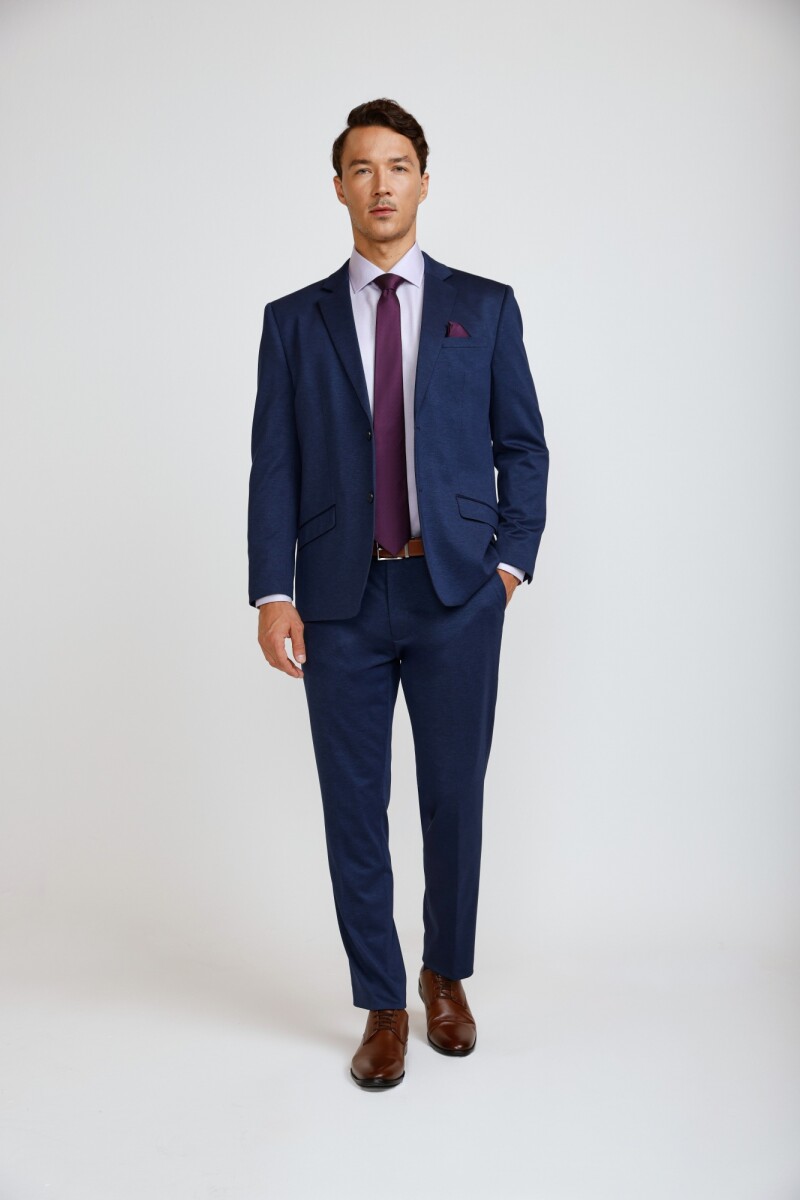 Ambo Maurizio Slim AZUL