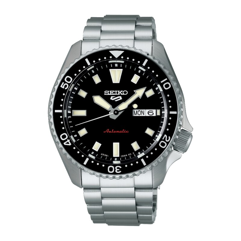 Reloj Seiko 5 Sports SRPL85K1 automático para hombre Negro