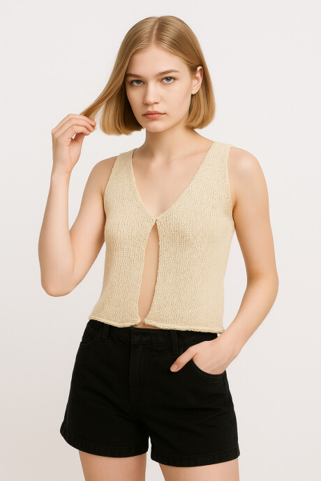 Tops Raenis Crudo / Natural