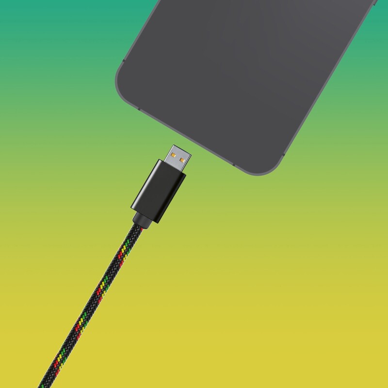 Auriculares Smile Jamaica USB-C Rasta