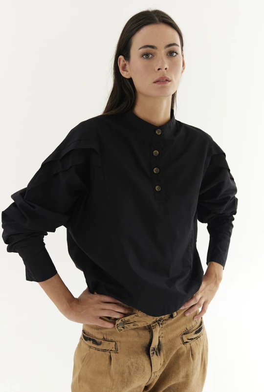 Camisa Line Negro