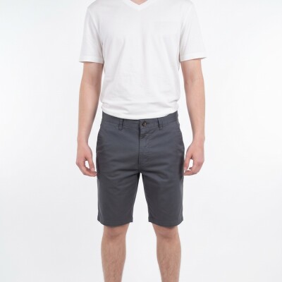 Bermuda Flat Algodón V27 Grey