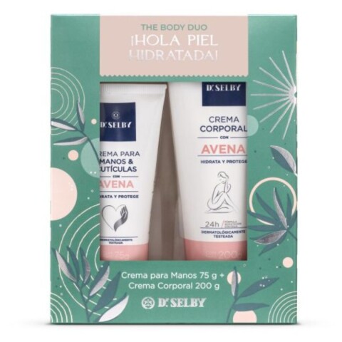 Set Obsequio Dr Selby Crema de Manos + Crema Corporal Avena