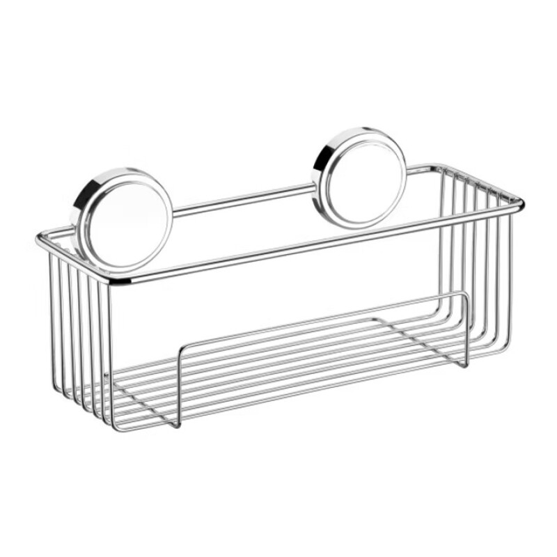 Organizador de Baño en Acero de Carbono con Ventosa Future - Plata Organizador de Baño en Acero de Carbono con Ventosa Future - Plata