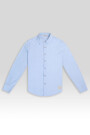 LONG SLEEVE LINEN SHIRT Celeste