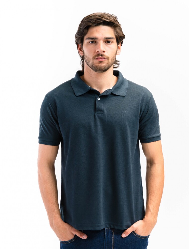 Polo Lisa Piqué Marino Osc