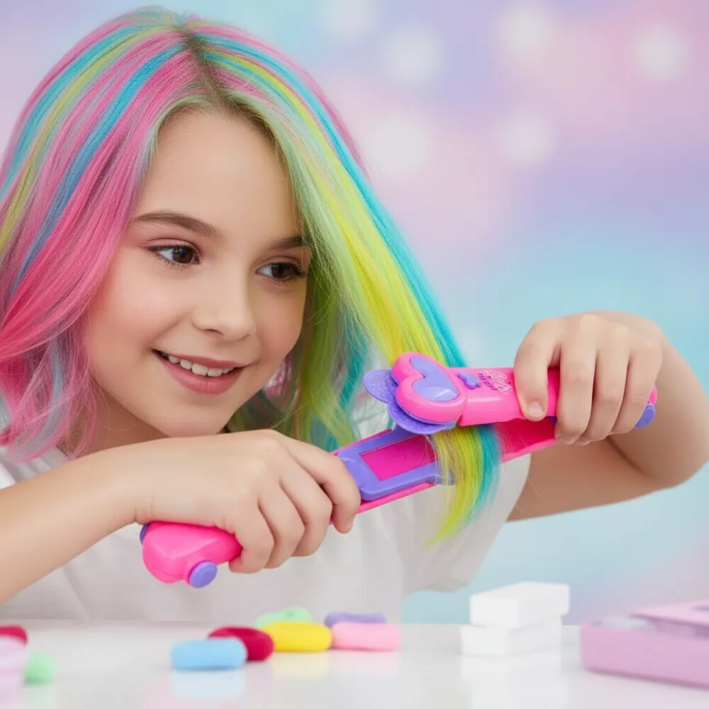 Kit Infantil Plancha Mágica Para Colorear el Cabello Kit Infantil Plancha Mágica Para Colorear el Cabello