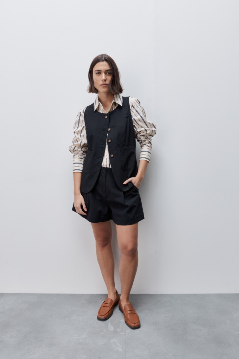 SHORT SOLI Negro