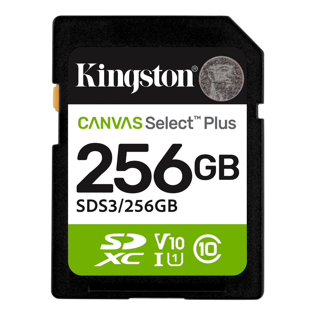 Memoria Kingston SDCS3 256GB Canvas Select Plus 