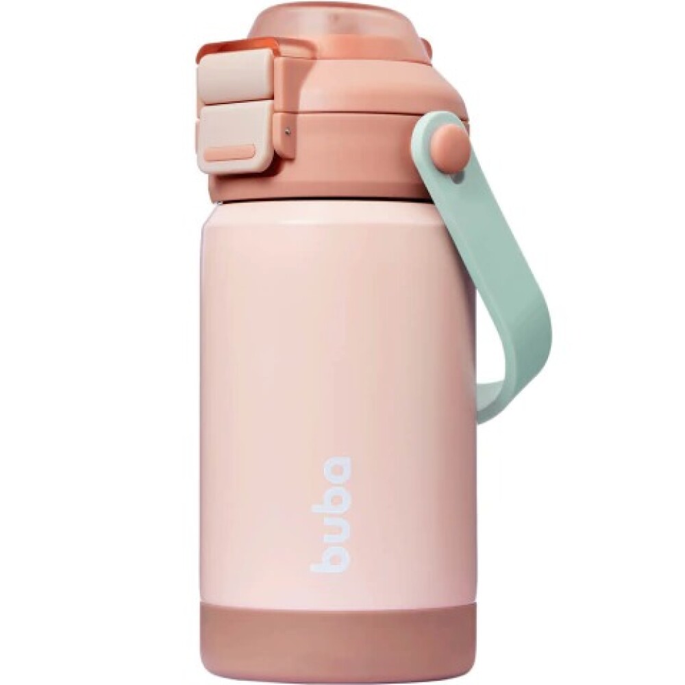 Vaso termico botella doble pared BUBA rosa