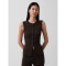 SL MOD WIDE RIB CARDI SHELL TERRA BROWN