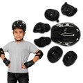Kit De Proteccion Infantil Para Bicicletas 7 Piezas Negro