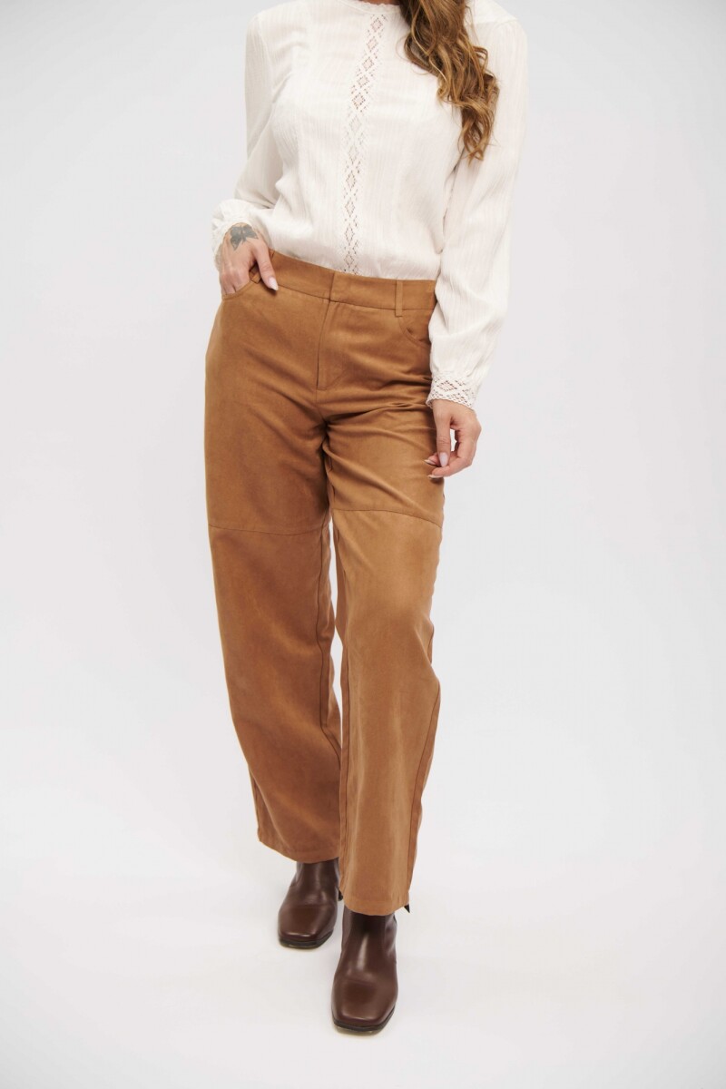 PANTALON HELGA TOSTADO