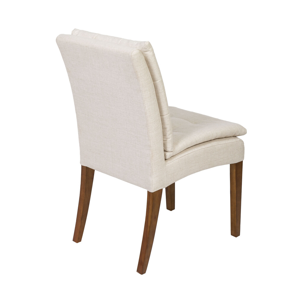 SILLA DE COMEDOR MADERA NATURAL-BEIGE CARLOTA