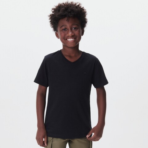 CAMISETA MM MASC PRETO ESCURO