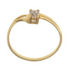 Anillo oro 18k con circonia 6430 Anillo oro 18k con circonia 6430