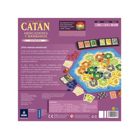Catán Mercaderes y Bárbaros (Expansión) Catán Mercaderes y Bárbaros (Expansión)