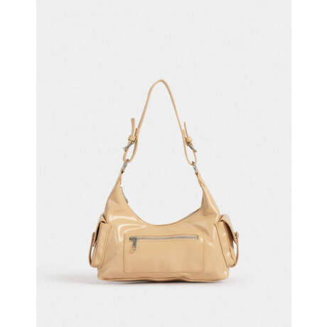 Bandolera Multipocket Crudo Marron Camel