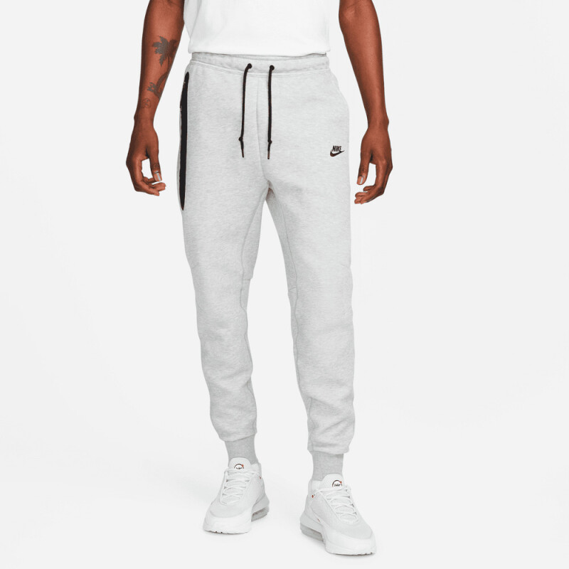 Pantalón Largo Nike Sportswear Tech Fleece de Hombre Blanco