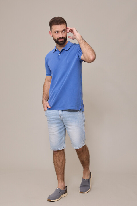 BERMUDA JEAN TIZINO POLANCO Azul Claro