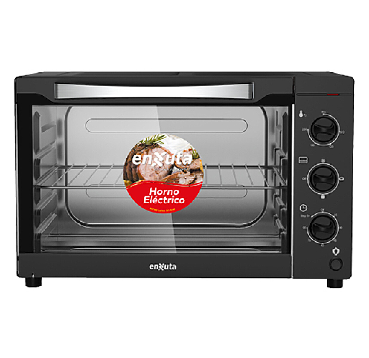HORNO ENXUTA Electrico HENX042N 42L c/Spiedo -Negro - N/A 