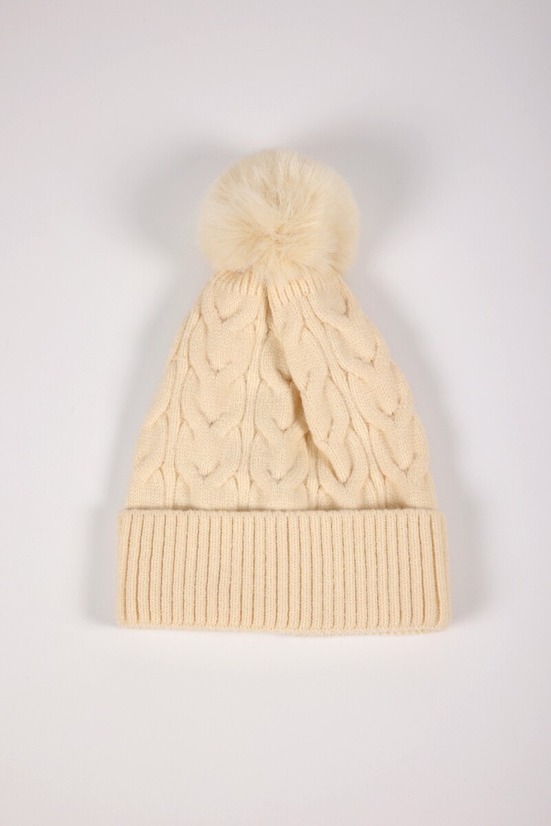 Gorro Ashe - Beige 