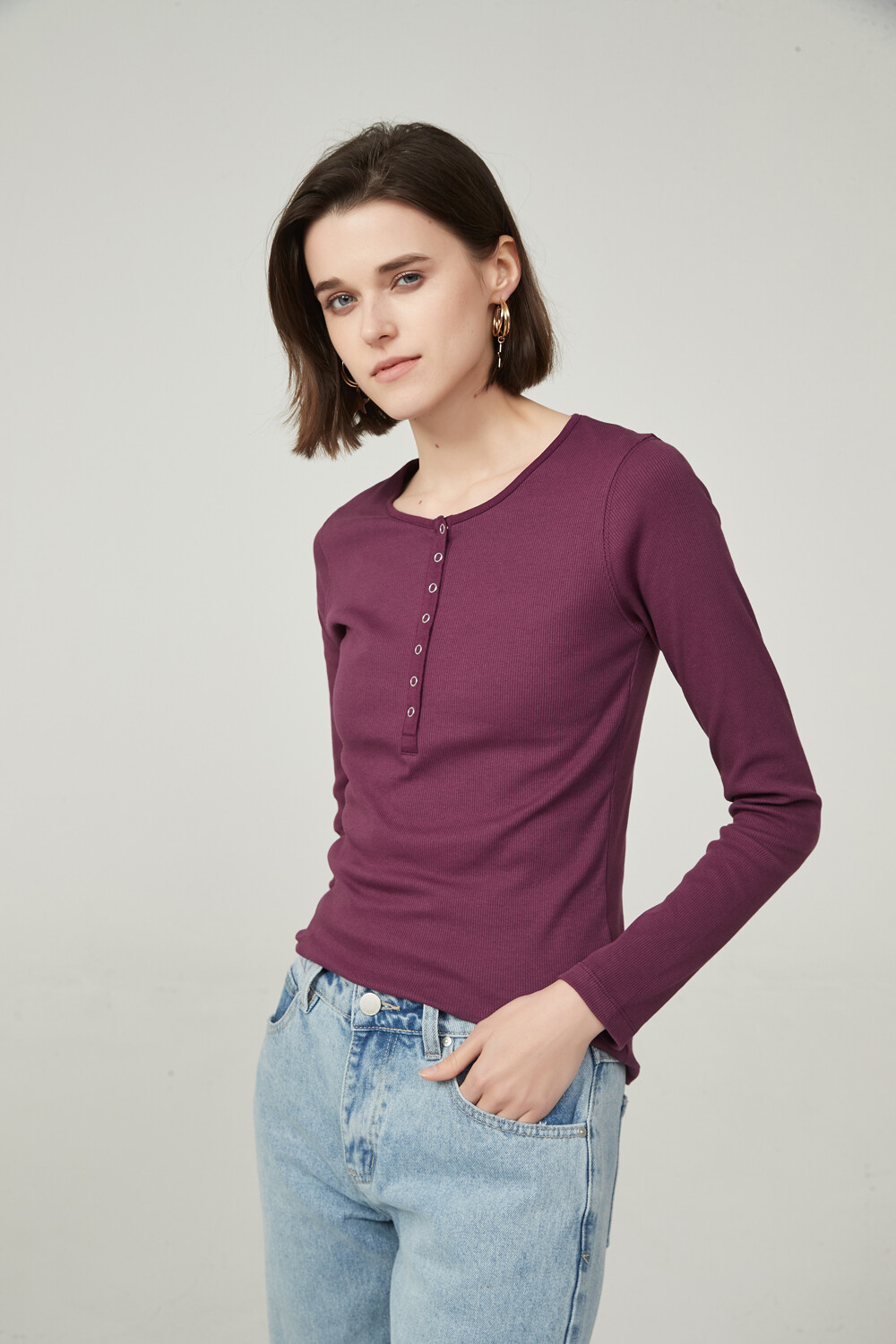 Remera Doncella Borra De Vino