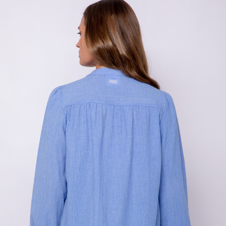 CAMISA HINOJO Celeste Cielo