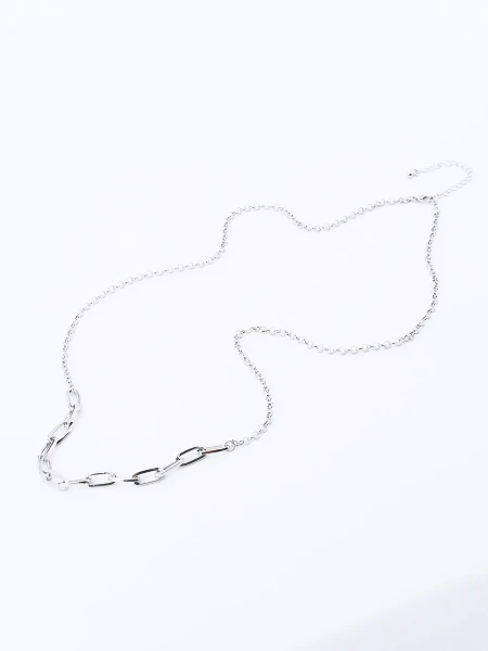 CADENA ESLABON PLATEADO