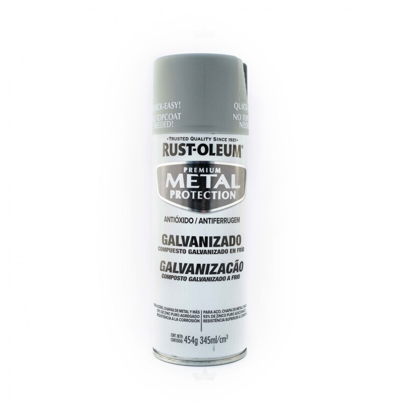 AEROSOL RUST OLEUM COMPUESTO GALVANIZADO MATE FRIO- 454GRS N/A