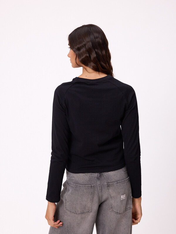 T-SHIRT M/L SAULAW26 RUSTY Negro