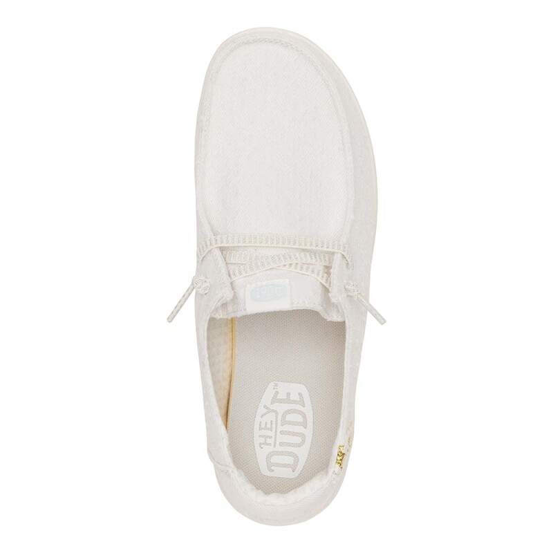 Wendy Espadrille Woven - Mujer White