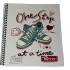 CUADERNO PAPIROS CON ESPIRAL DE 96 HOJAS TAPA ONE STEP