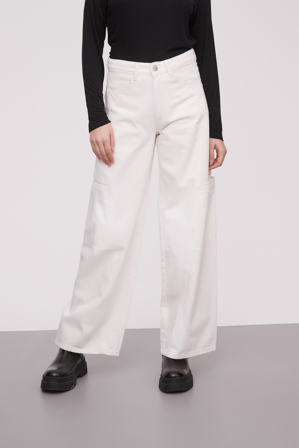 Pantalon Fields Blanco