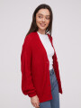 Cardigan Ahualoa Rojo