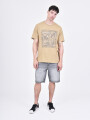 REMERA PARADISE BEIGE