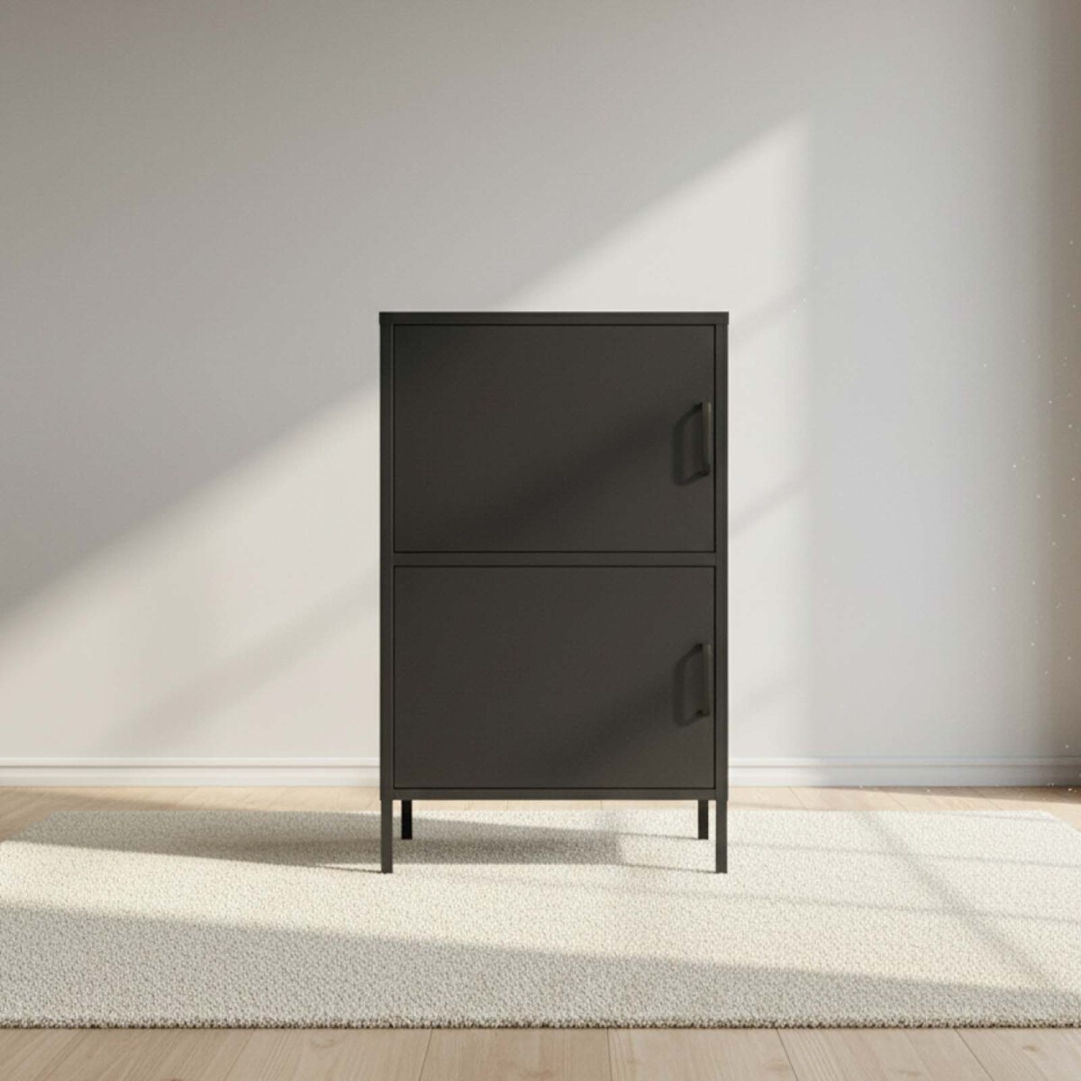 APARADOR - METAL NEGRO OLIVIA 