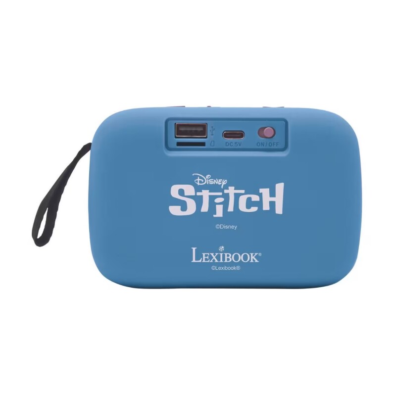 Parlante Bluetooth Portátil Lexibook Stitch LEXIBOOK PARLANTE BT PORTATIL STITCH BT018D -