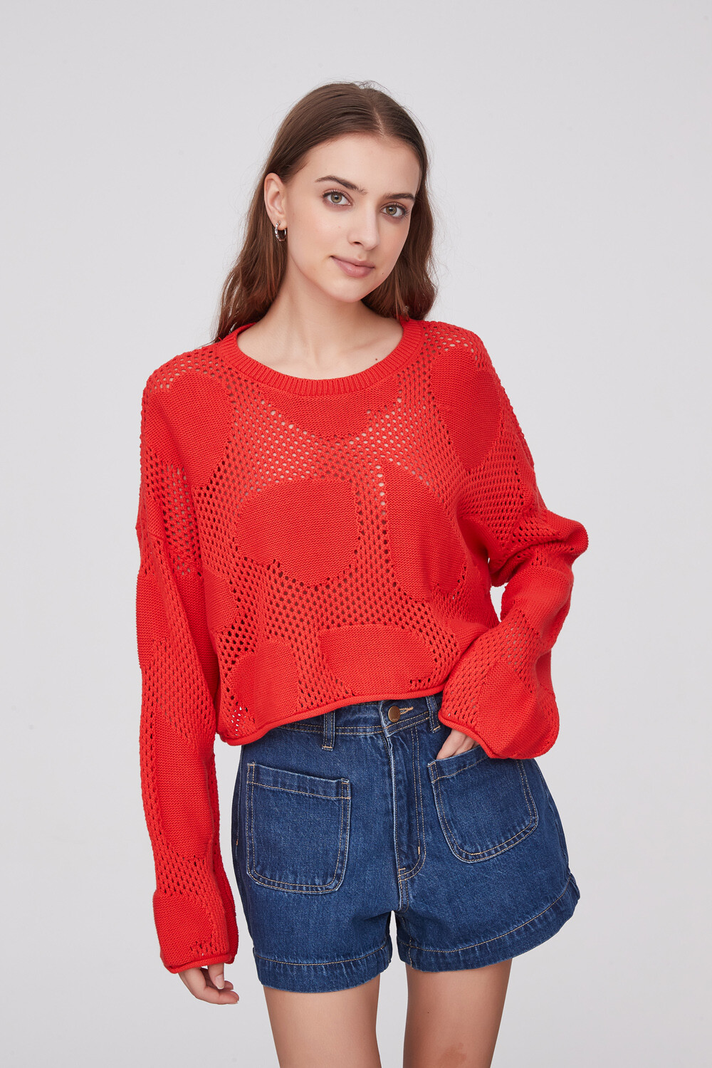 Sweater Laiso Rojo