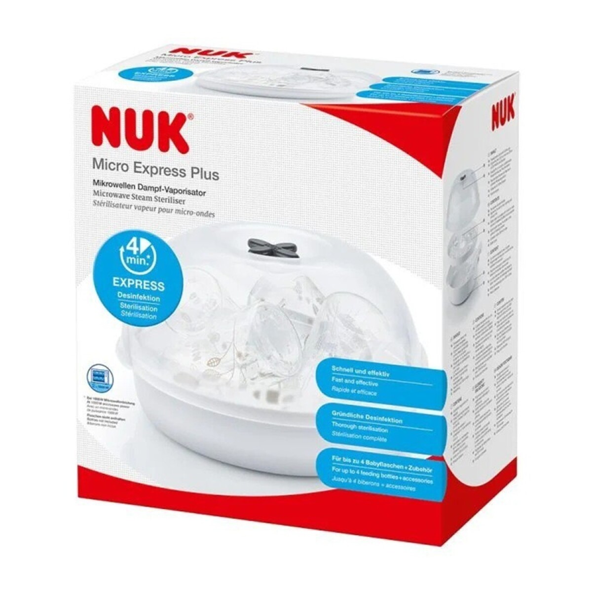 Esterilizador Para Microondas Nuk 
