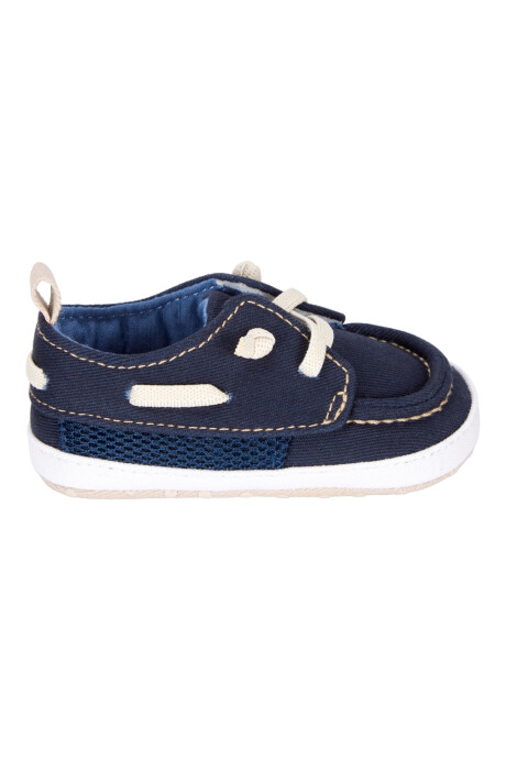 Zapato náutico para bebé, azul marino Sin color