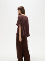 Blusa Abbas Chocolate