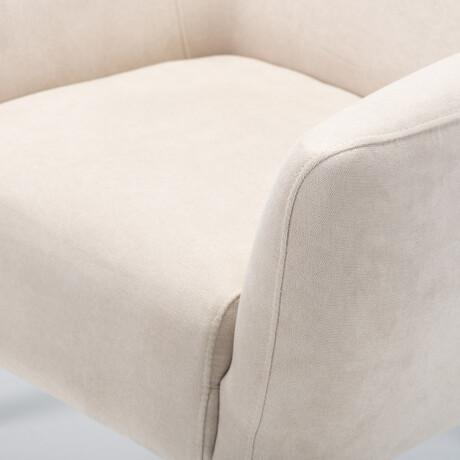 Butaca Paula - Tela Microfibra C430 (Crudo)