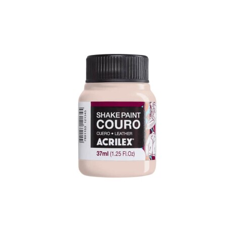 Pintura Acrilex Shake Cuero 37 ml Arena Rosada